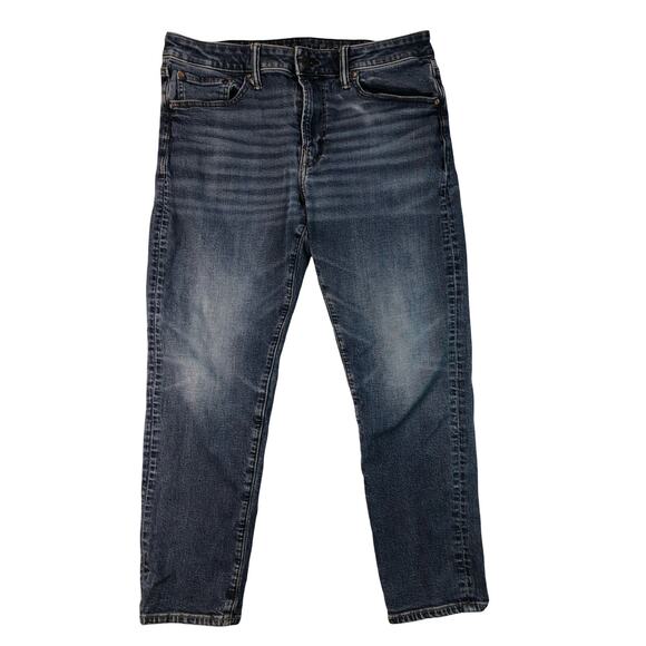 American Eagle Outfitters Other - American Eagle Ariflex + Athletic Fit Mens 33x30 Blue Stretch Denim Jeans